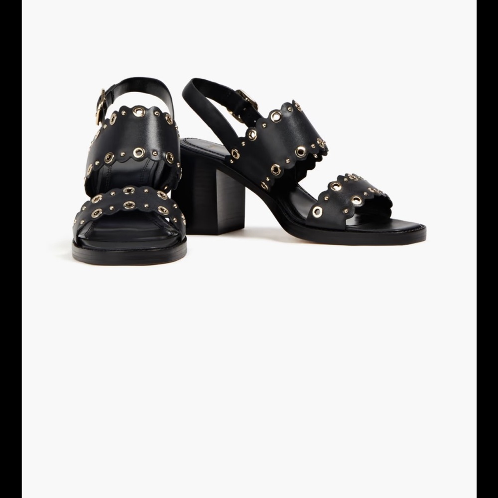 Maje eyelet sandals size 37 - Picture 7 of 9